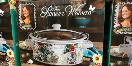 The Pioneer Woman 6-Quart Portable Slow Cooker Just $19.99 on Walmart.online