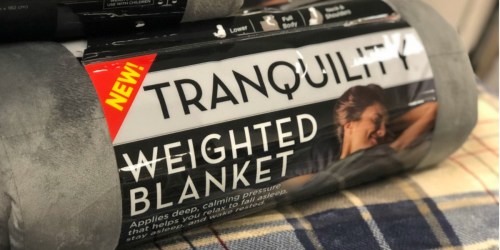 Tranquility Weighted Blanket Just $69.99 Shipped at Target.online (Or LESS w/ Black Friday Coupon)