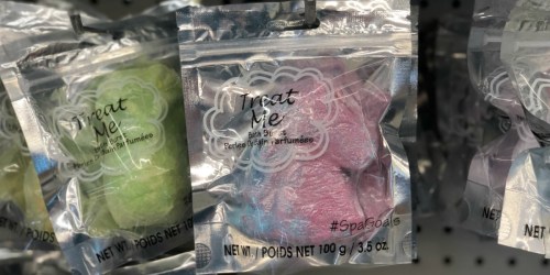 Treat Me Bath Burst Bath Bombs Just $1 at Dollar Tree (Great Stocking Stuffers)