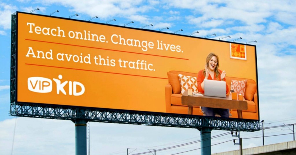 VIPKID Teaching Billboard