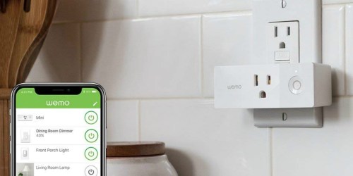 WeMo Wi-Fi Light Switch AND Smart Plug Bundle Only $39.97 at Home Depot