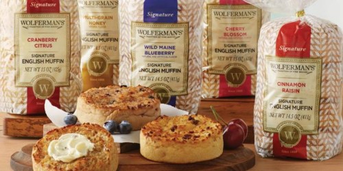 Wolferman’s Signature English Muffins 5-Pack Only $14.99 Shipped (Regularly $27)