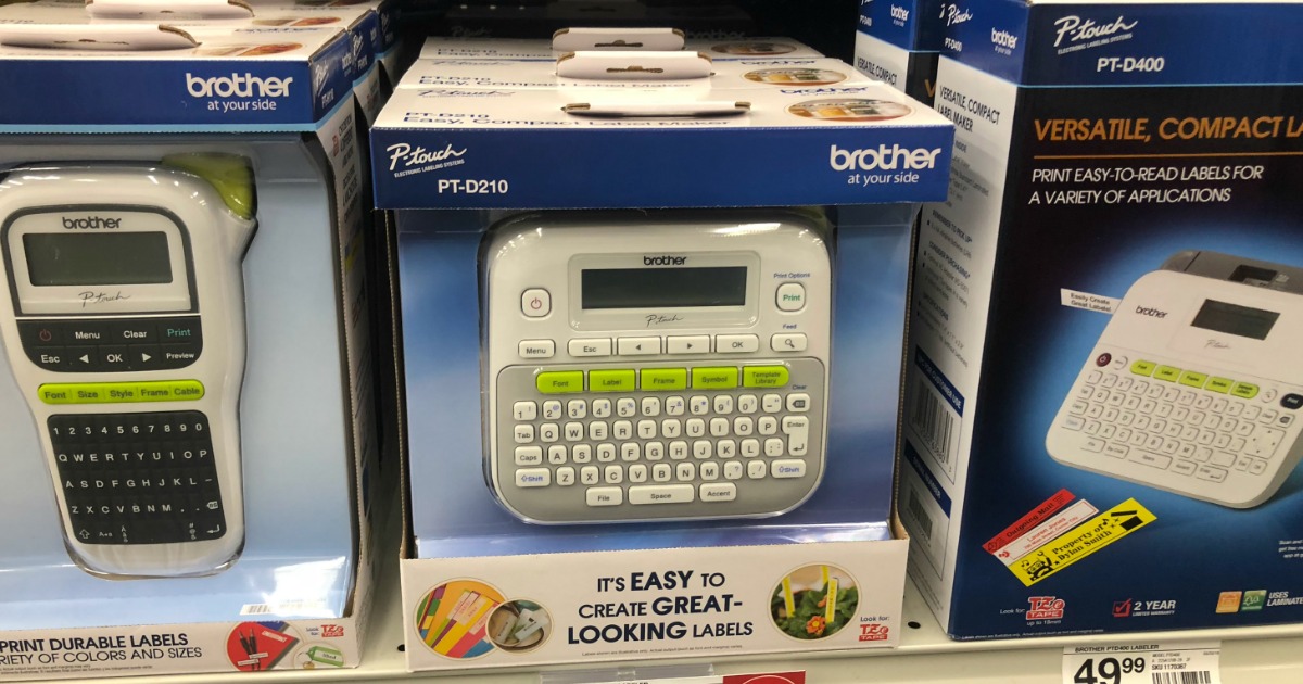 Brother P-touch Label Maker Just $9.99 Shipped at Amazon (Regularly $35) | Organize Your Home