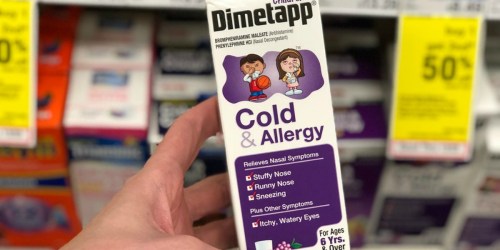 Children’s Dimetapp Only 99¢ Each After Walgreens Rewards + More (Starting 11/18)