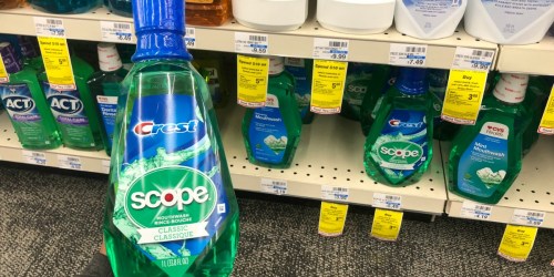 Crest Scope Mouthwash Only 49¢ After CVS Rewards