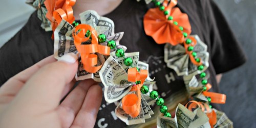 Money Lei | Easy DIY Graduation Gift Idea!