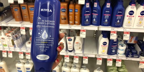 Nivea In-Shower Body Lotion Only $1.83 Each After Target Gift Card (Regularly $5.49)