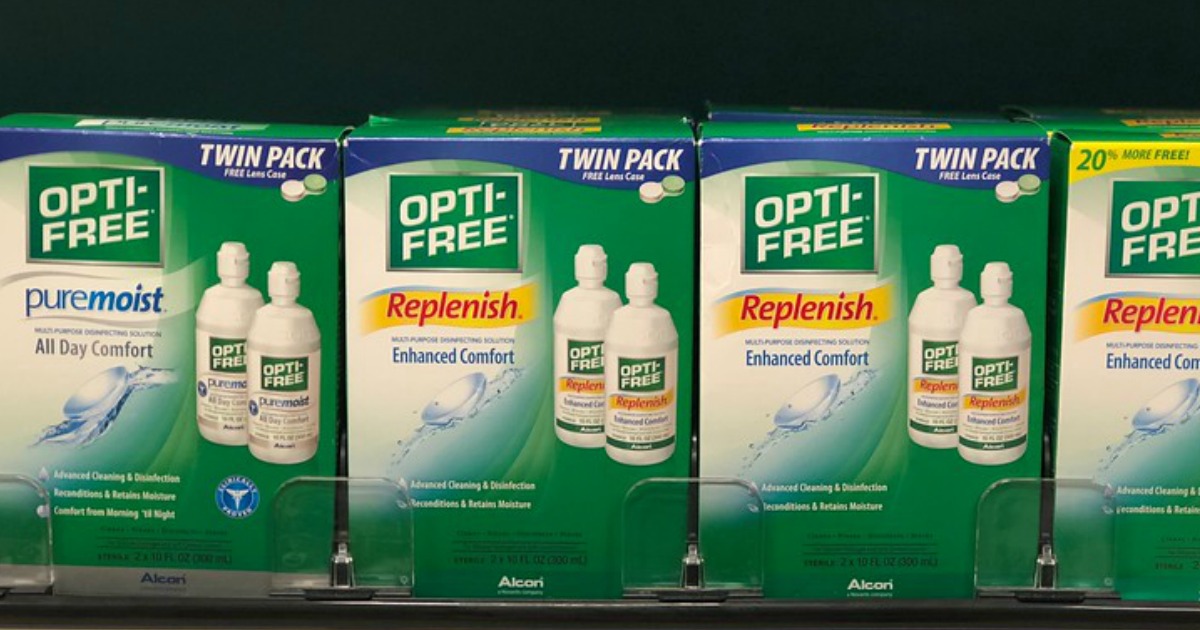 opti free contact solution