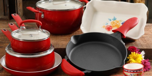 50% Off The Pioneer Woman Cookware Set on Walmart.online