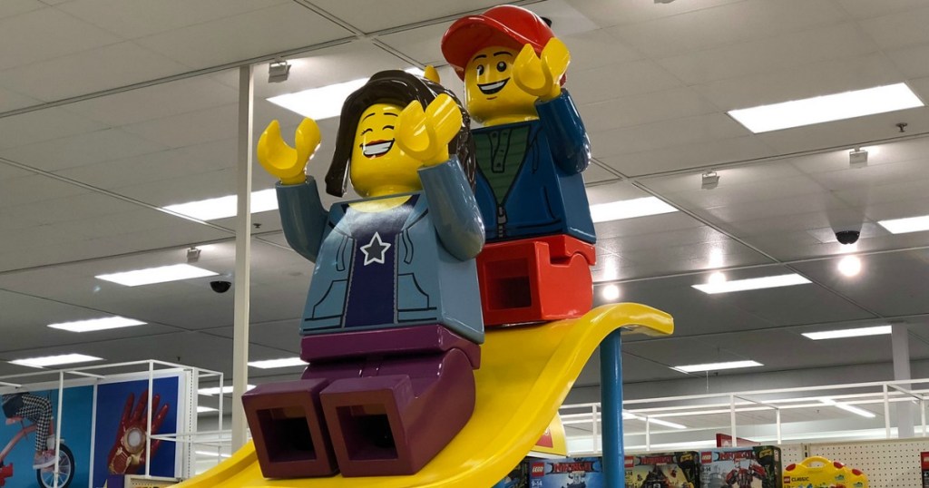 lego display at target