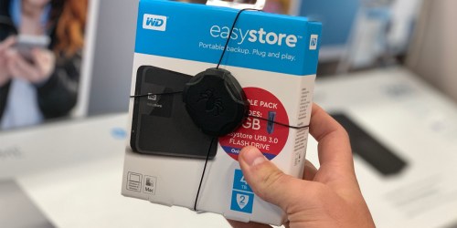 WD Easystore 4TB External Hard Drive w/ 32GB USB Flash Drive Only $79.99 Shipped (Regularly $200)