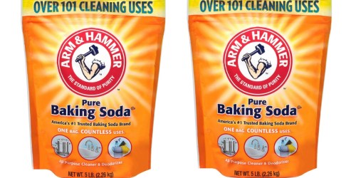 Arm & Hammer Baking Soda 5-Pound Bag Only $3.41 – Ships w/ $25 Amazon Order