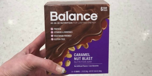 Amazon: Balance Bars Protein Bars 6-Count Boxes as Low as $2.99 (Just 50¢ Each)