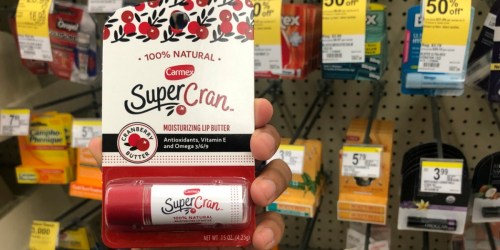 Carmex SuperCran Lip Butters Only 49¢ Each After Walgreens Rewards