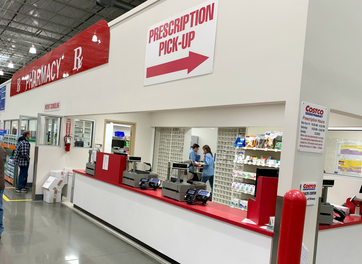 Costco Pharmacy prescription pickup window