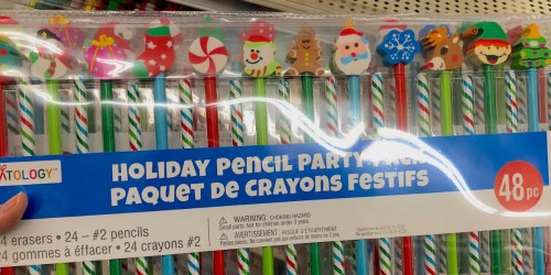 Creatology Pencil Party Packs Only $2.40 on Michaels.online (Including FUN Christmas Styles)