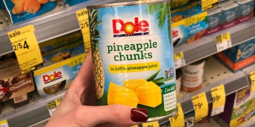 Dole Pineapple Chunks 20oz Cans Just 50¢ Each at Walgreens