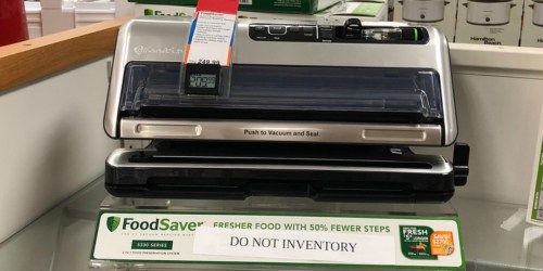 FoodSaver 2-in-1 Vacuum Sealer System as Low as $126.99 Shipped + Get $20 Kohl’s Cash