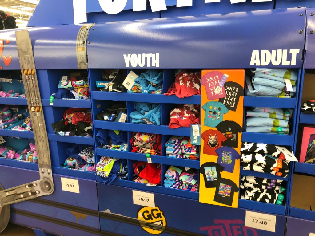 Fortnite T-shirts at Walmart