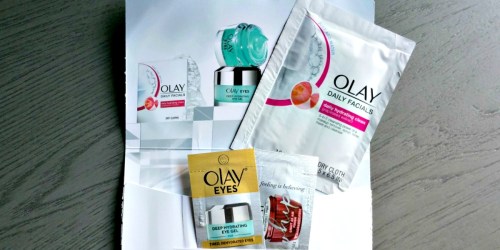 Request FREE Olay Whips, Eye Gel & Cleansing Cloths Samples