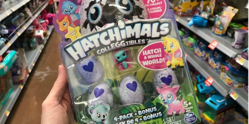 Walmart.online: Hatchimals CollEGGtibles 4-Pack + Bonus Only $4.88 (Regularly $10) & More