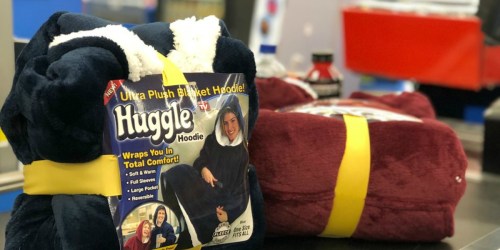 As Seen on TV Huggle Plush Blanket Hoodies Only $12.74 at Kohl’s