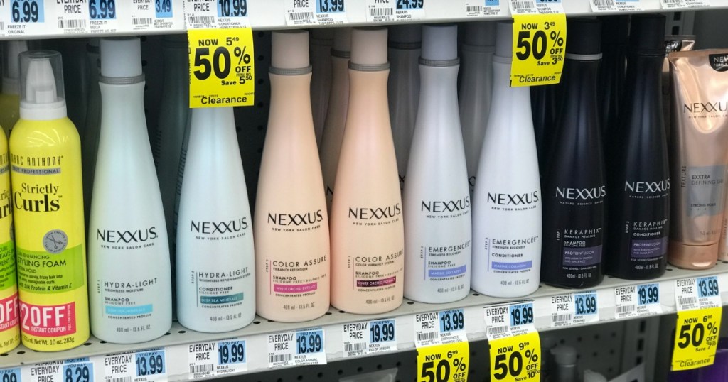 Rite Aid Nexxus Hair Care