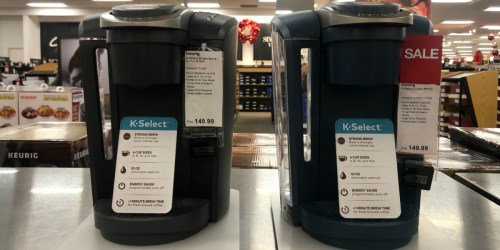 Keurig K-Select Coffee Maker as Low as $69.99 Shipped + Get $10 Kohl’s Cash (Regularly $150)