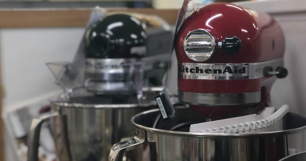 Kitchenaid mixers in store