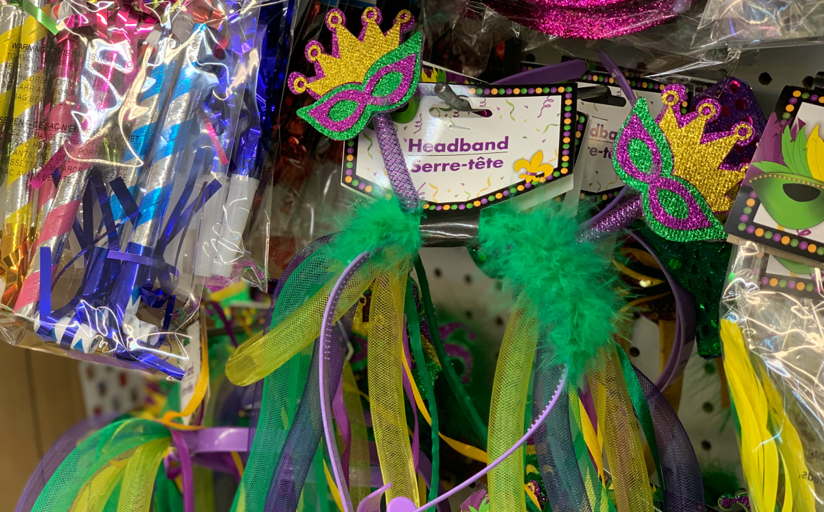 New Year Headband at Dollar Tree