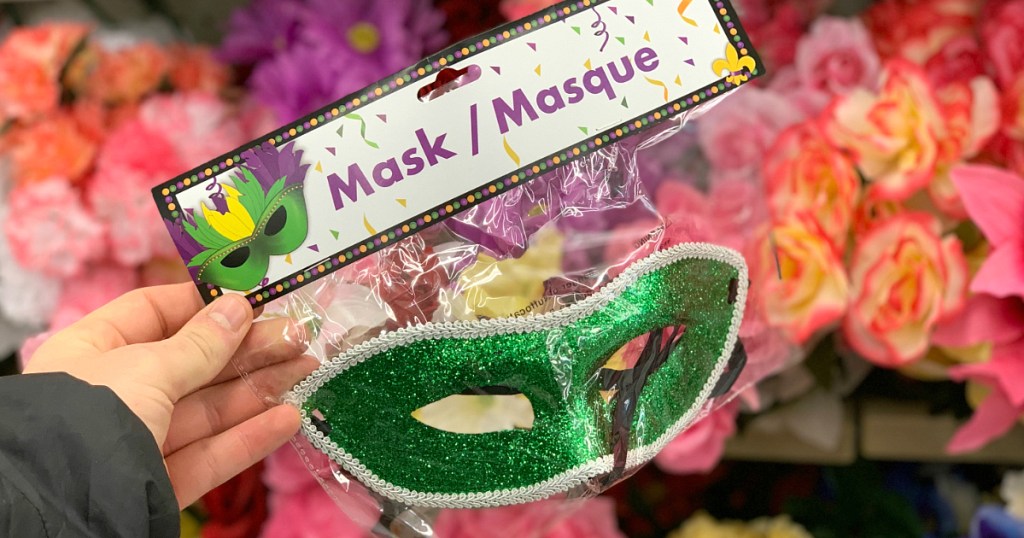 New Year's Masks at Dollar Tree