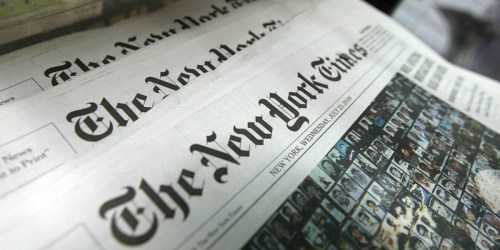 FREE New York Times Digital Edition 6-Month Subscription (New Subscribers Only)