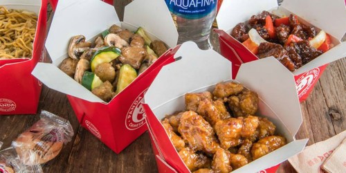 Panda Express Family Feast Meal as Low as $22 – Includes 3 Large Entrees & 2 Sides