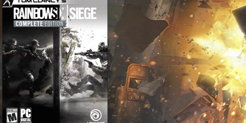 Amazon: Tom Clancy’s Rainbow Six Siege onlineplete Edition PC Game Download Only $27 (Regularly $130)