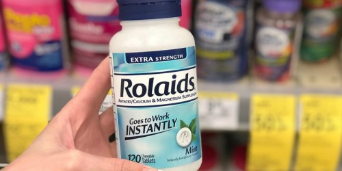 Rolaids 120-Count Bottles Only 99¢ Each After Walgreens Rewards (Regularly $6)