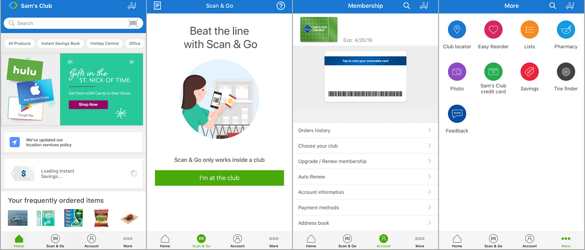 Sams Club Scan and Go App