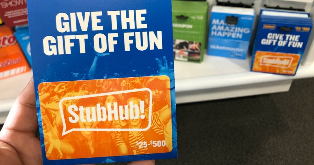 StubHub gift card