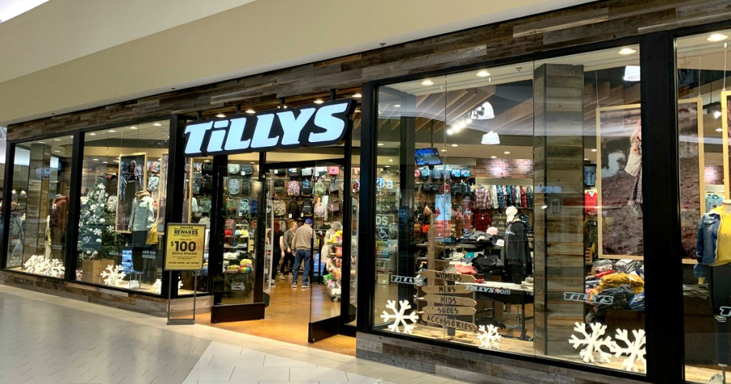 Tillys store front