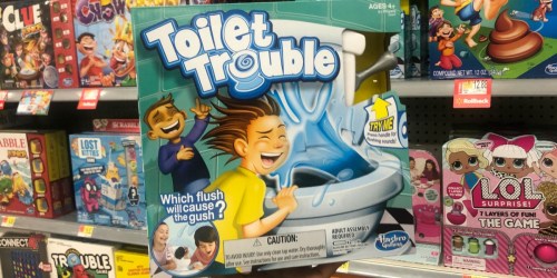 Hasbro Toilet Trouble Game Only $4.27 on Walmart.online (Regularly $20)