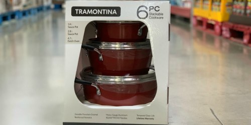 Tramontina 6-Piece Stackable Cookware Set Only $29.98 Shipped + More