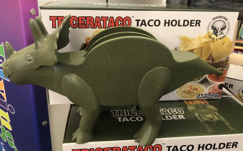 White Elephant Gifts, Gag Gifts, Funny Gift Ideas – TriceraTACO holder