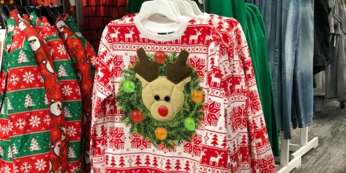 Up to 65% Off Men’s Ugly Holiday Sweaters & Tees at Target.online