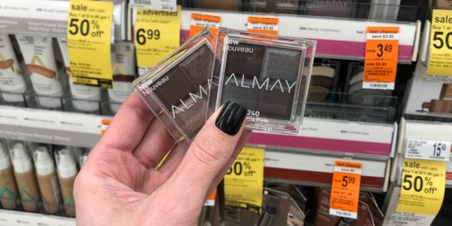 Almay Eye Shadow Quads Possibly Only 62¢ Each at Walgreens + More