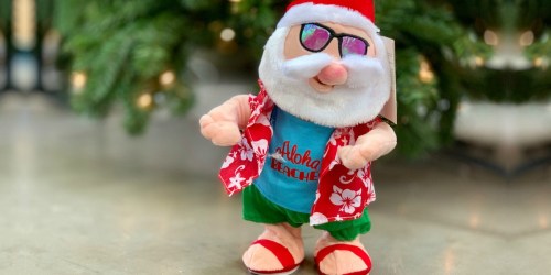 Animated Plush Aloha Santa as Low as $5.99 at Walmart (Regularly $15)