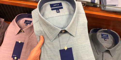 Men’s Dress Shirts as Low as $6.99 + FREE Shipping For Kohl’s Cardholders