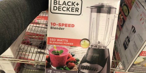 Black & Decker 10-Speed Blender Only $17.99 on Macy’s.online (Regularly $45)