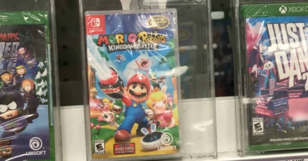 Nintendo Switch Game on store display