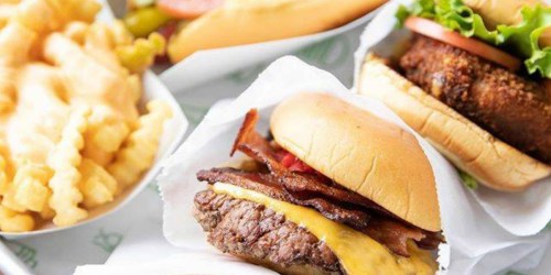 $6 Off $10+ Shake Shack Order = Burgers as Low as $2.79 Each