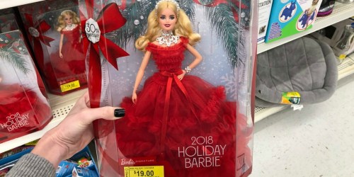 2018 Holiday Collector Barbie Doll Possibly Just $19 at Walmart (Regularly $38)