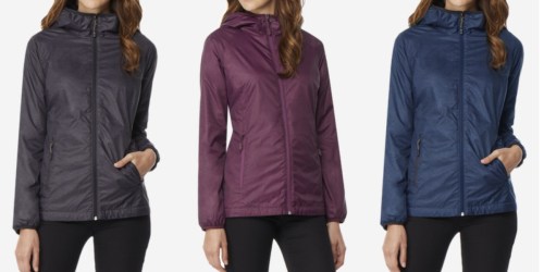 32 Degrees Women’s Fleece Lined Hooded Windbreaker Only $19.99 Shipped (Regularly $100)